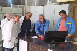 بازدید کارشناسان اداره کل دامپزشکی استان از کارخانجات خوراک دام و طیور گناباد